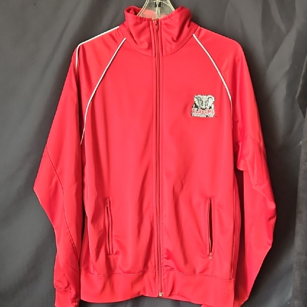Vintage Alabama Crimson Tide Team Starter Jacket Lg Full Zip EUC